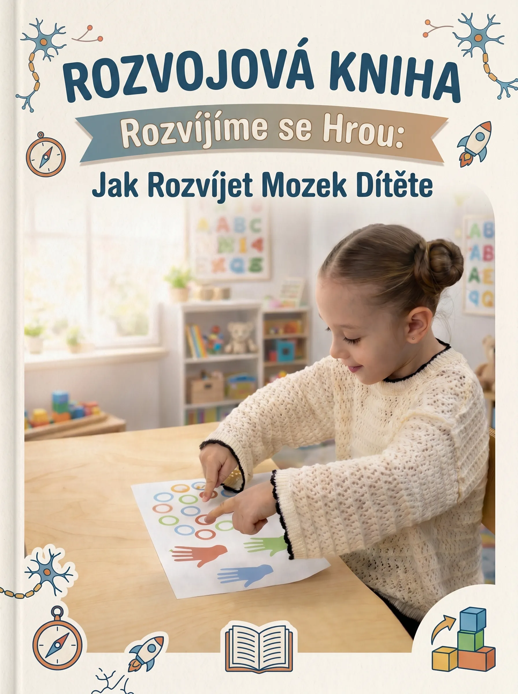 Chlapec pilně píše do sešitu